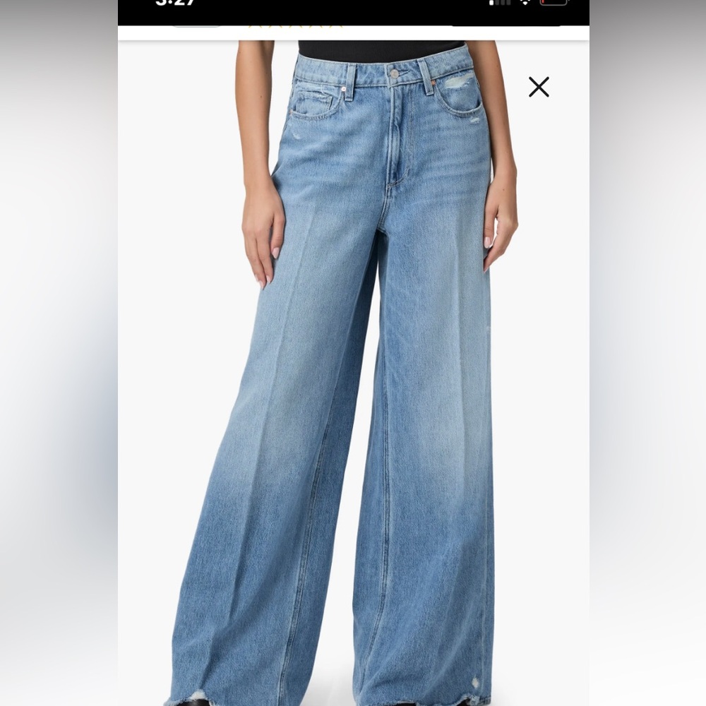 Paige Denim Wide Leg Jean 26